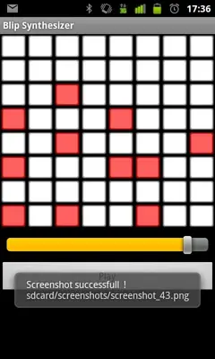 Blip Synthesizer android App screenshot 1